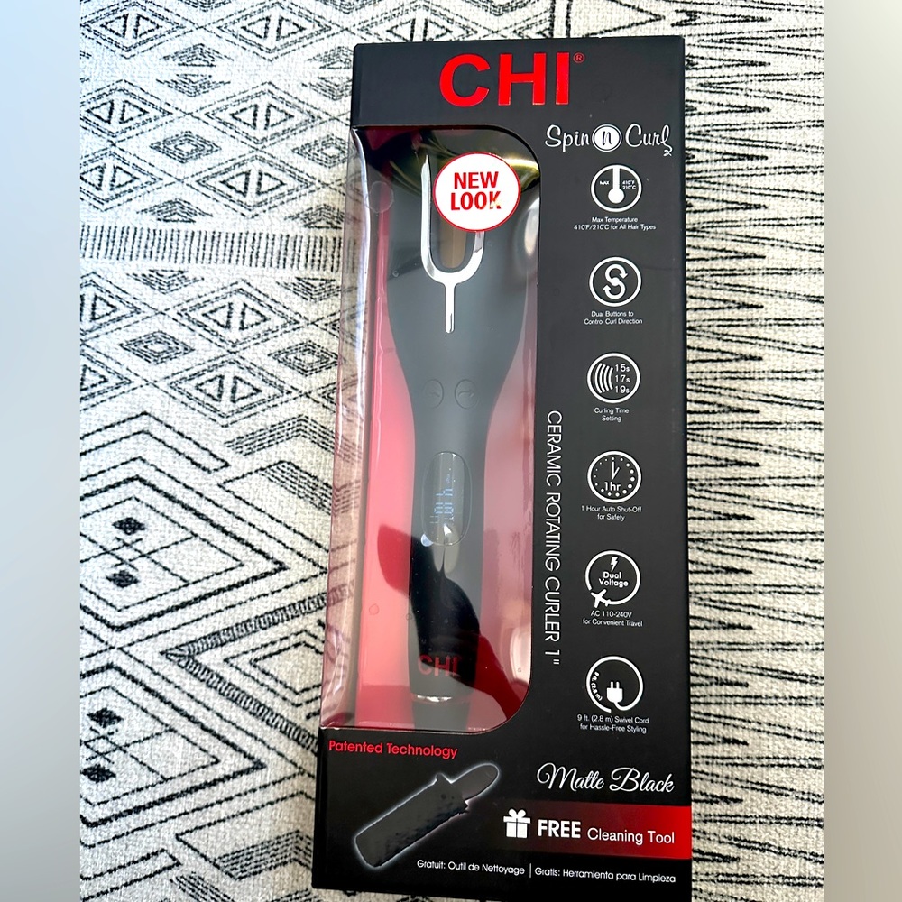 New Unopened Chi Curler